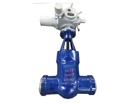 Electric high temperature and high pressure gate valve